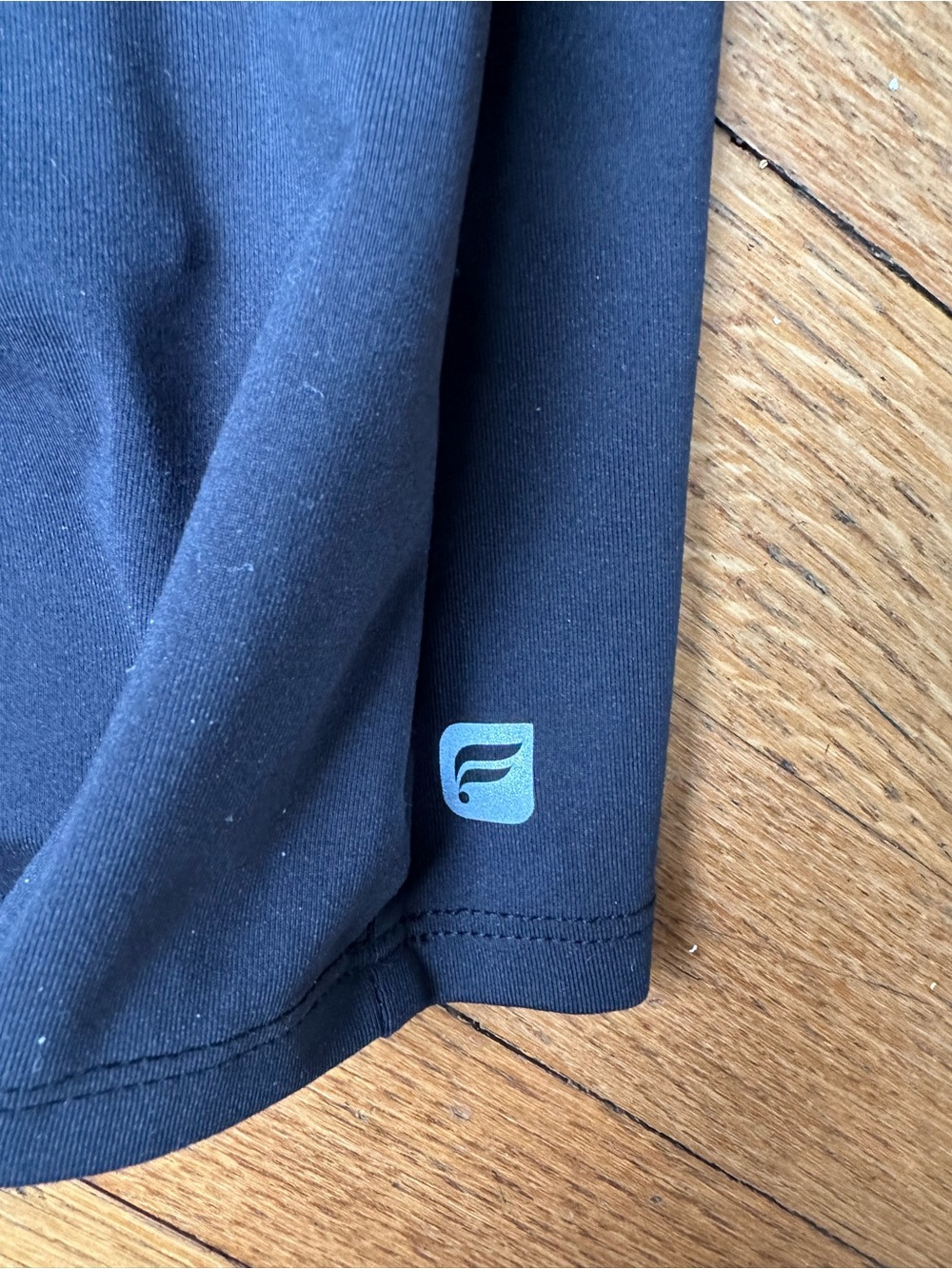 Fabletics Black Racerback Tank Top - Picture 2 of 5
